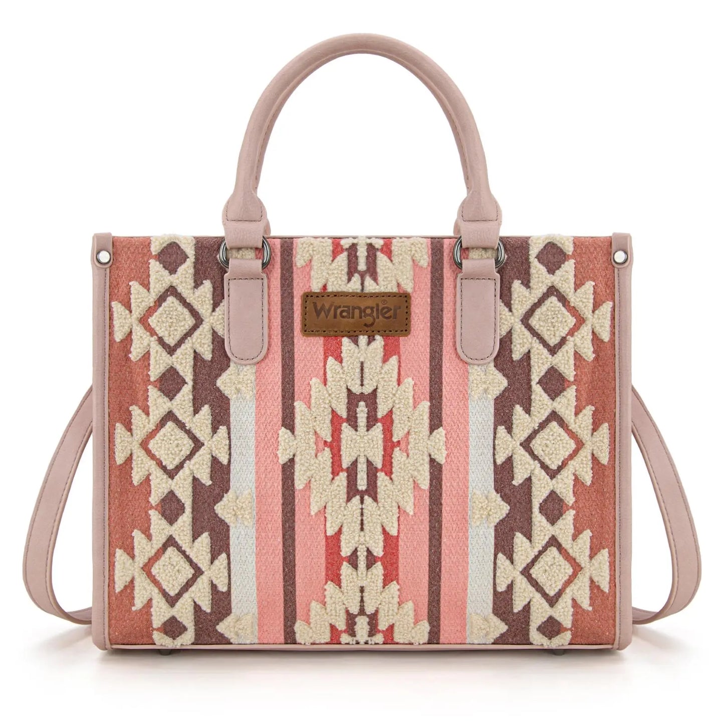 Wrangler Tote Bag for Women Large Purses and Handbags Aztec Top-Handle Bags