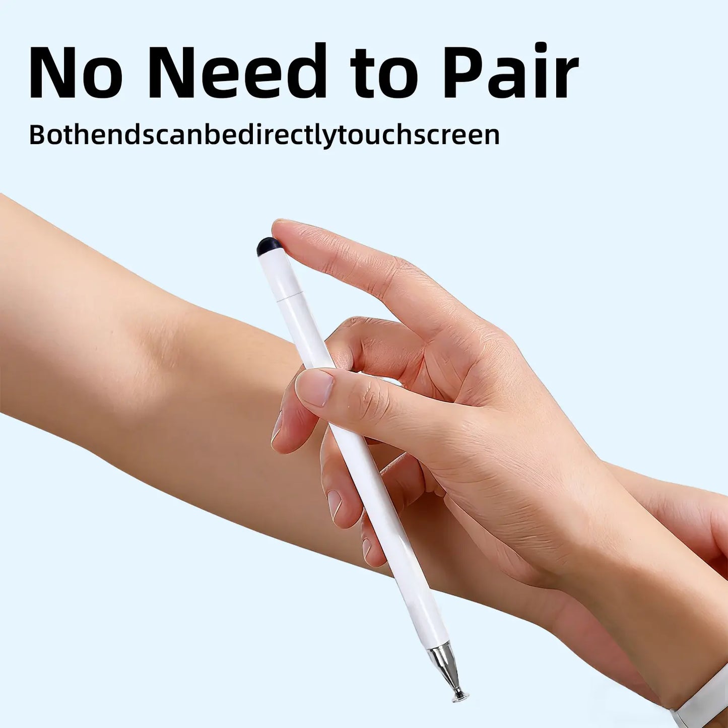 3-In-1 Stylus Pen for Touch Screen, High Precision and Sensitivity, Suitable for Iphone/Ipad/Android Tablets, Compatible with Touch Screens (Pink/Green/White) Mothersdaygift