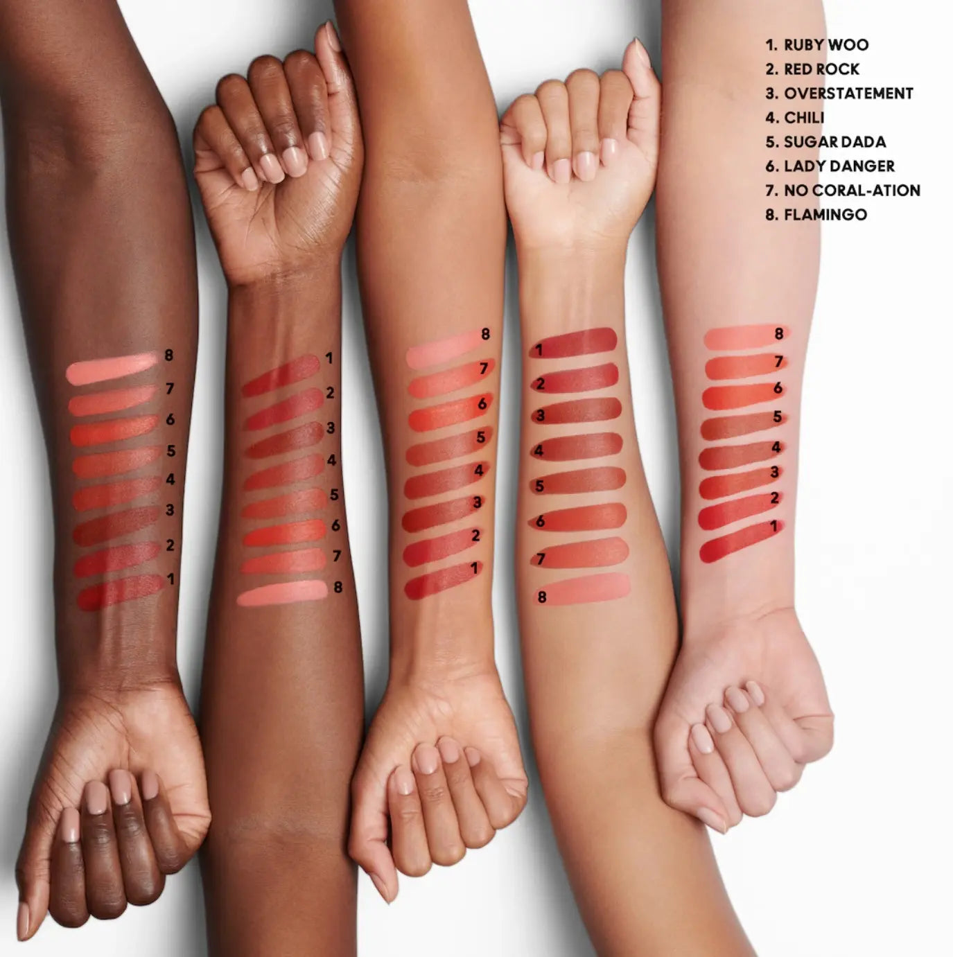 MAC Ruby Woo Lip Trio