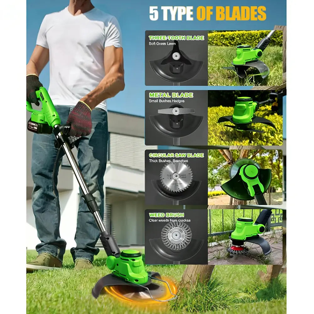 Home-Use Small Lawn Mower, Grass Cutter, Lawn Trimmer, Multi-Functional Lawn Mower, Weed Removal Tool