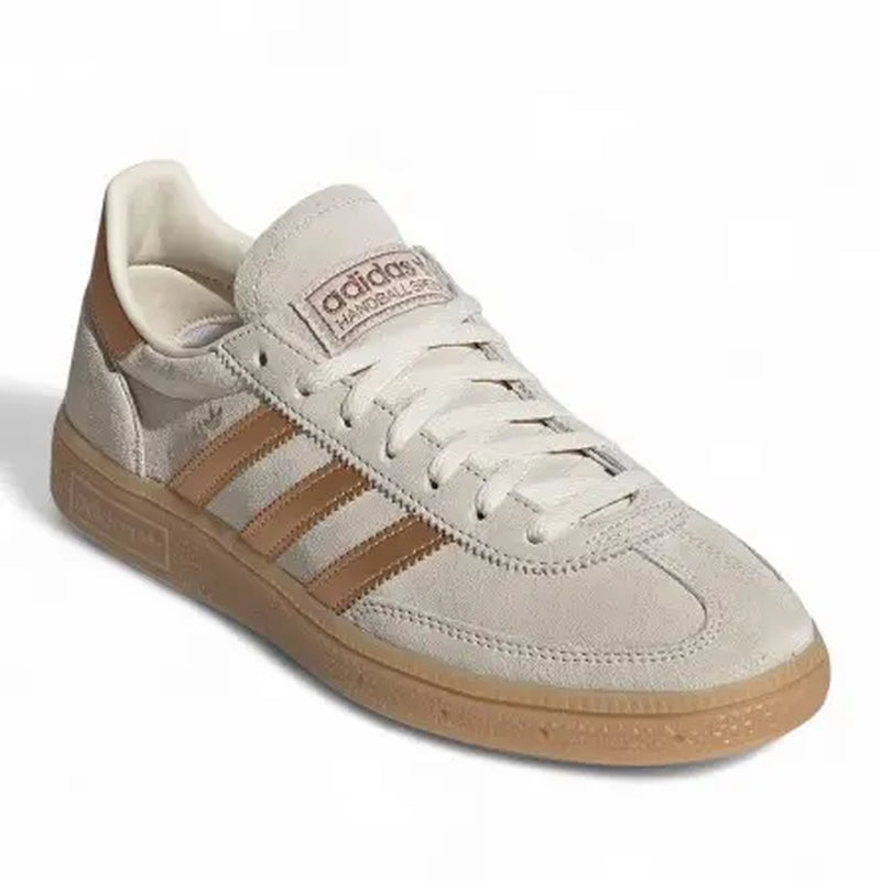 Adidas Women'S Handball Spezial Light Gold Sports Sneakers - Clear Brown, Cream White, Gum Colorway