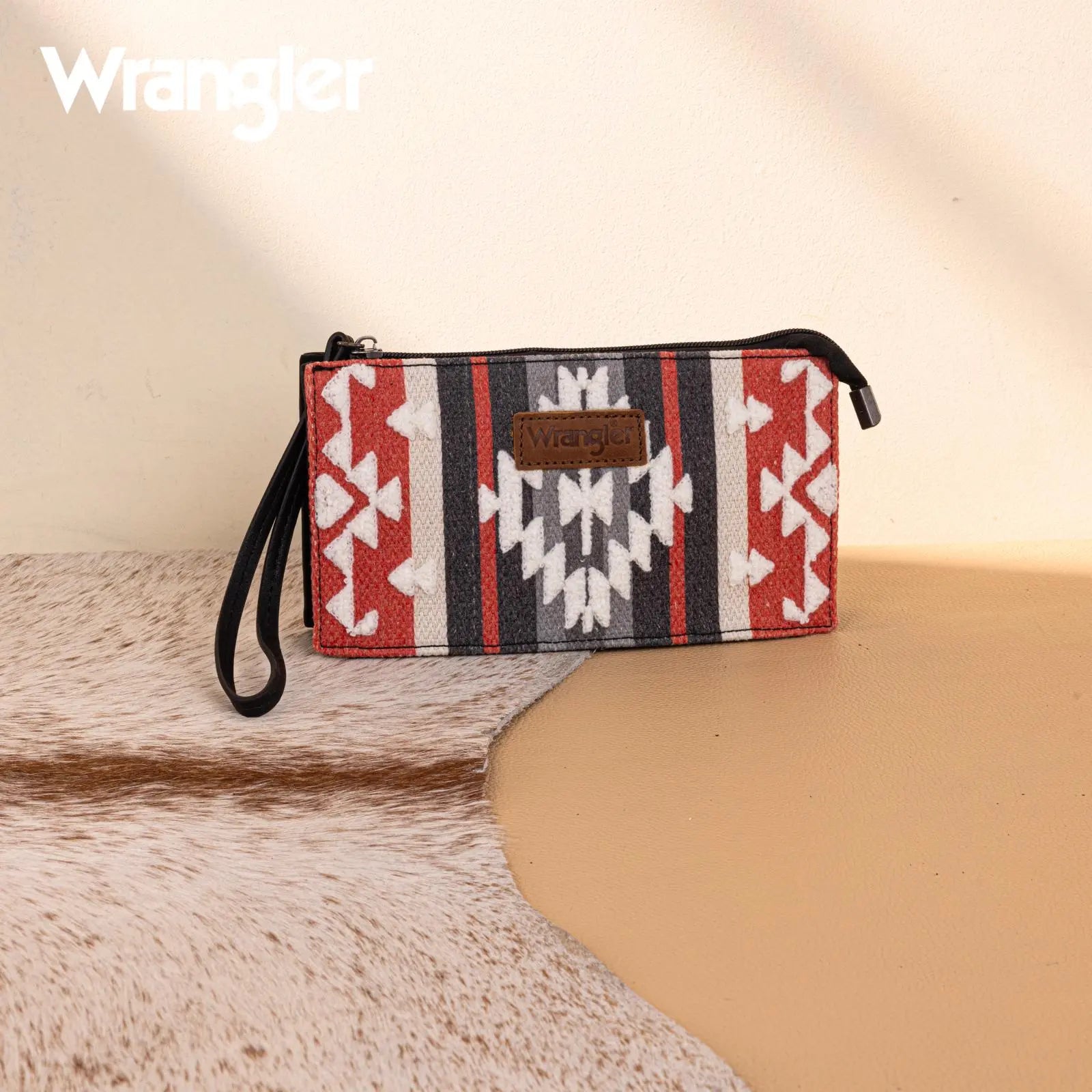Wrangler Wristlet Wallet Aztec Credit Card Holder for Women