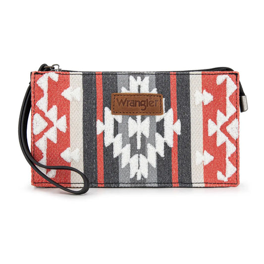 Wrangler Wristlet Wallet Aztec Credit Card Holder for Women