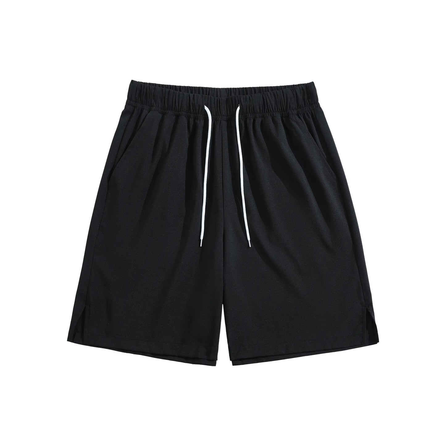 TJL Men'S Performance Focus Fitted Cut Plain Polyester Blend Training Shorts - 3-Pack, Mid Waist, Drawstring Tie, Athletic Look, Vibrant Multi-Color Sets