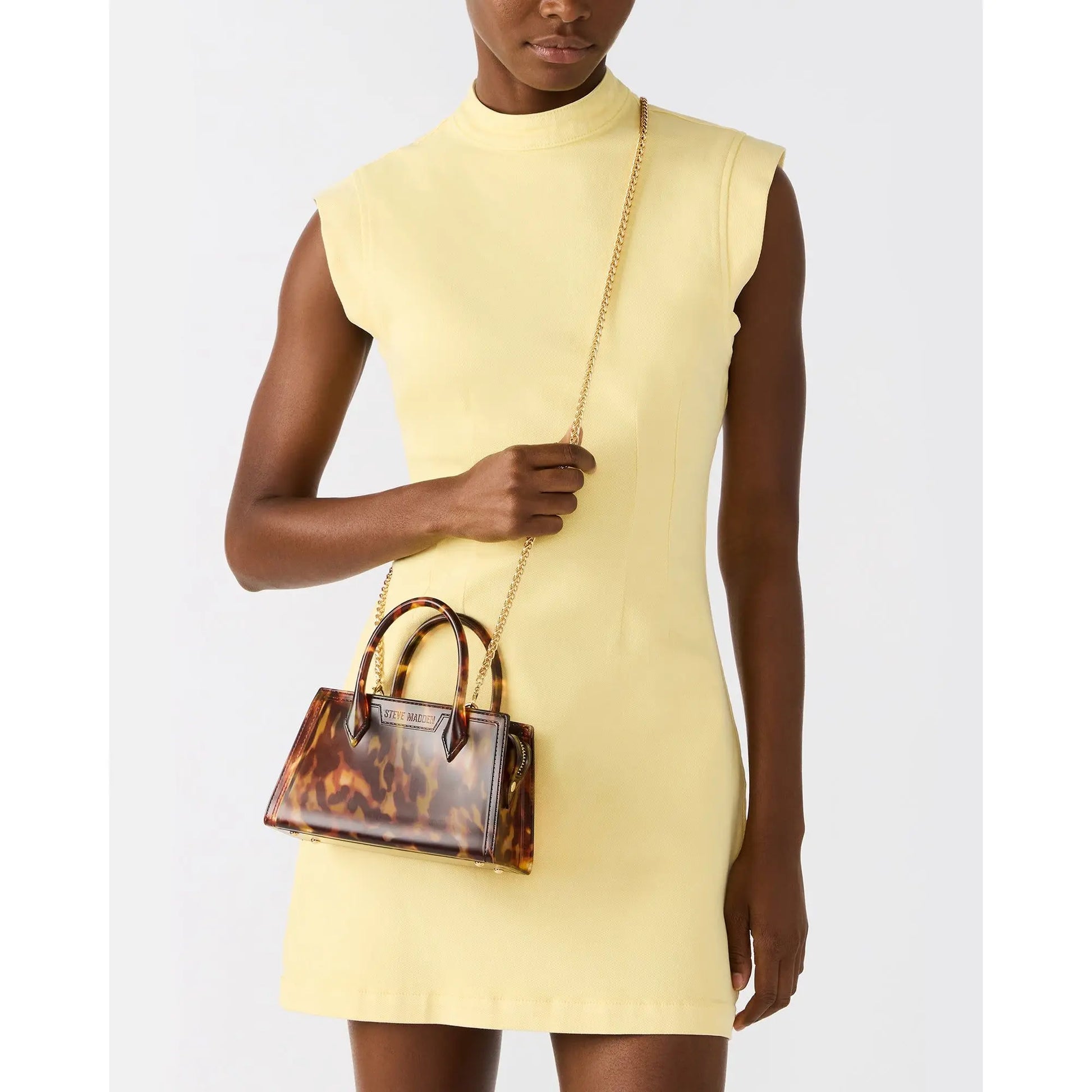 Steve Madden PEACH JELLY BAG TORTOISE