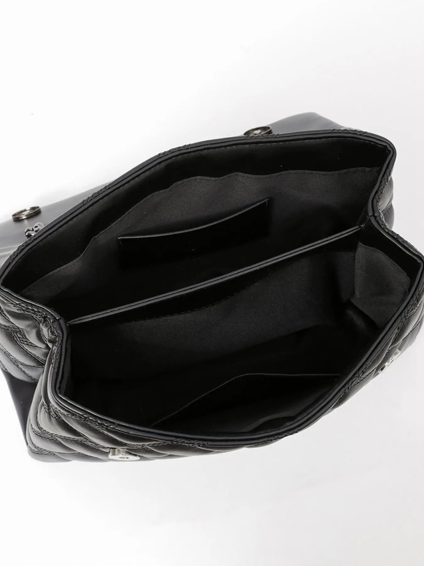 2026 New European Style Chain Messenger Bag, Plaid PU Material, Large Capacity, All Seasons, Perfect for Commuting and Daily Use