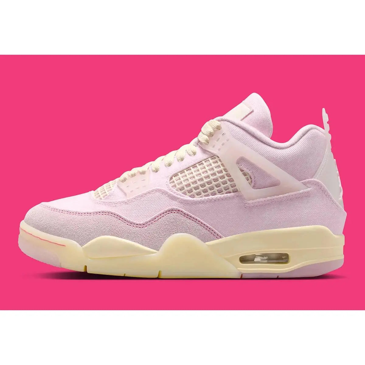Women'S Air Jordan 4 Retro "Iced Carmine" Pink IB6716-600 Fashion Athletic Sneaker