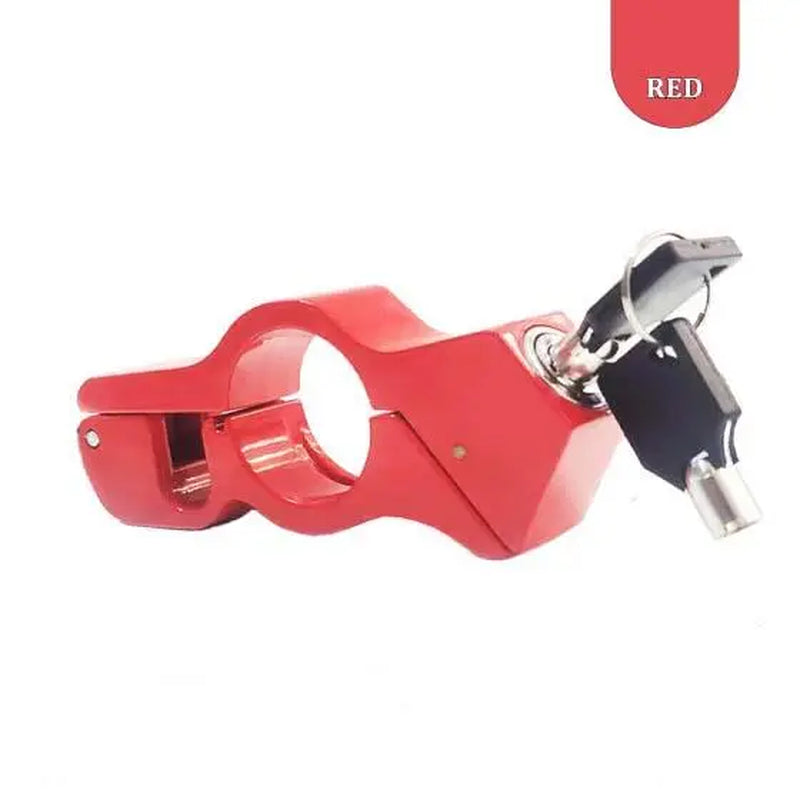 Motorcycle Locks, Helmet Locked & Brake Lock Combo, anti Theft Motorcycles Handlebar Lock for Motor Moped Motorbike Scooters ATV Dirt Bike Street Bike Electric Scooters
