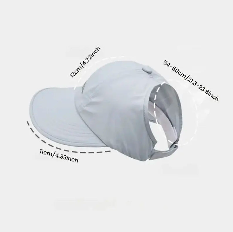 3-Pack of Spring/Summer Sun-Protective Baseball Caps, Unisex, Lightweight and Adjustable, Velcro Closure, Wide Brim, Suitable for All Seasons, Elastic Design.