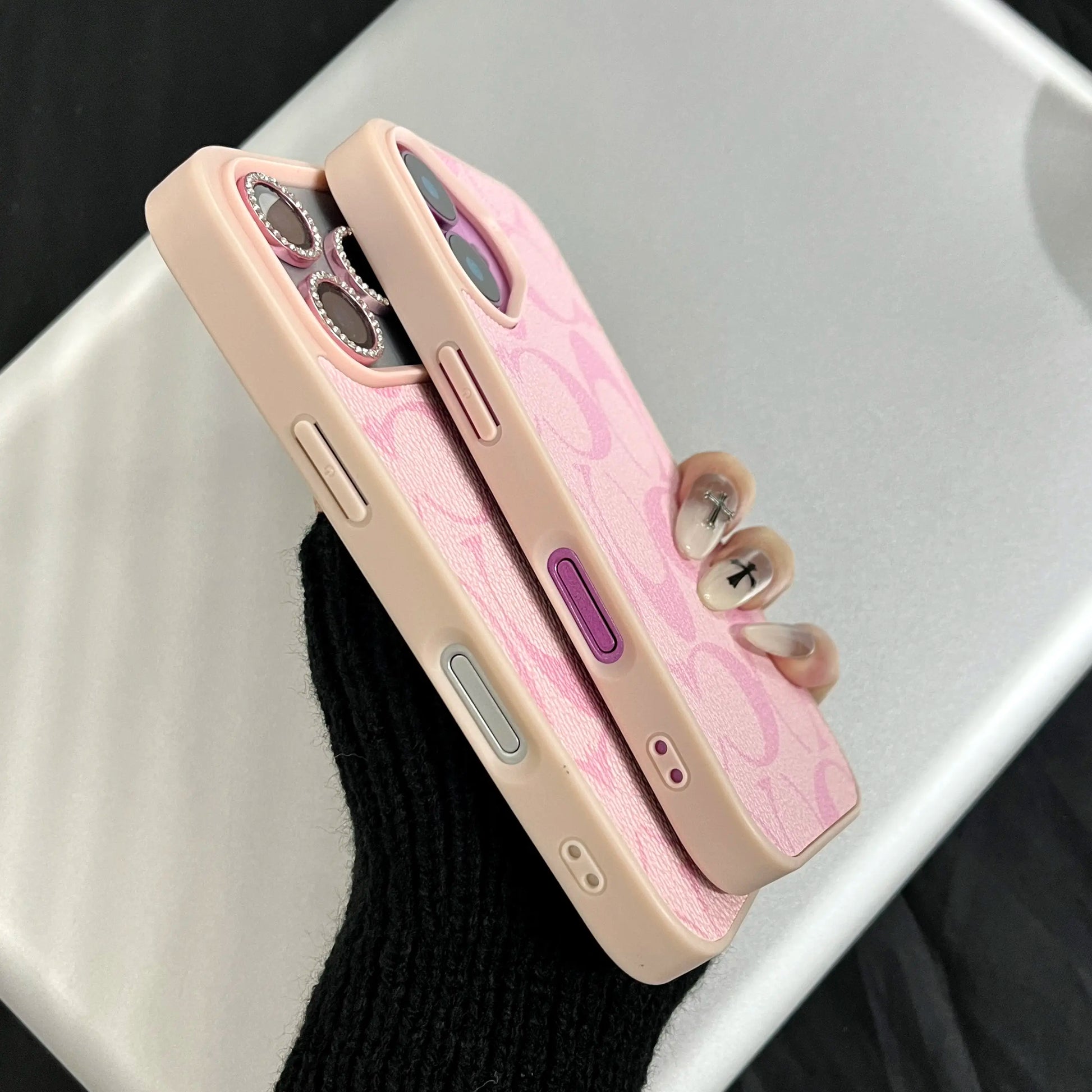 Suitable for Iphone 17，16, 15, 14, 13, 12, 11 Pro Max, High-End Leather Pattern Phone Case, Iphone 16 Plus, 15 plus Leather Phone Case for Both Boys and Girls, Shockproof Phone Case
