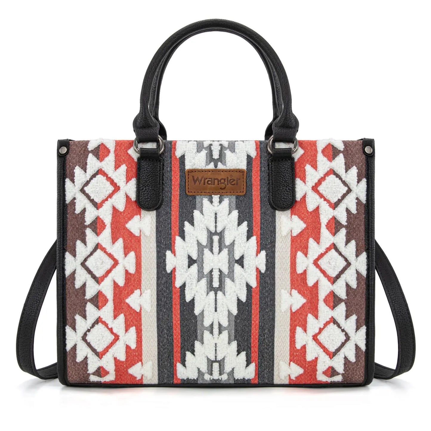 Wrangler Tote Bag for Women Large Purses and Handbags Aztec Top-Handle Bags