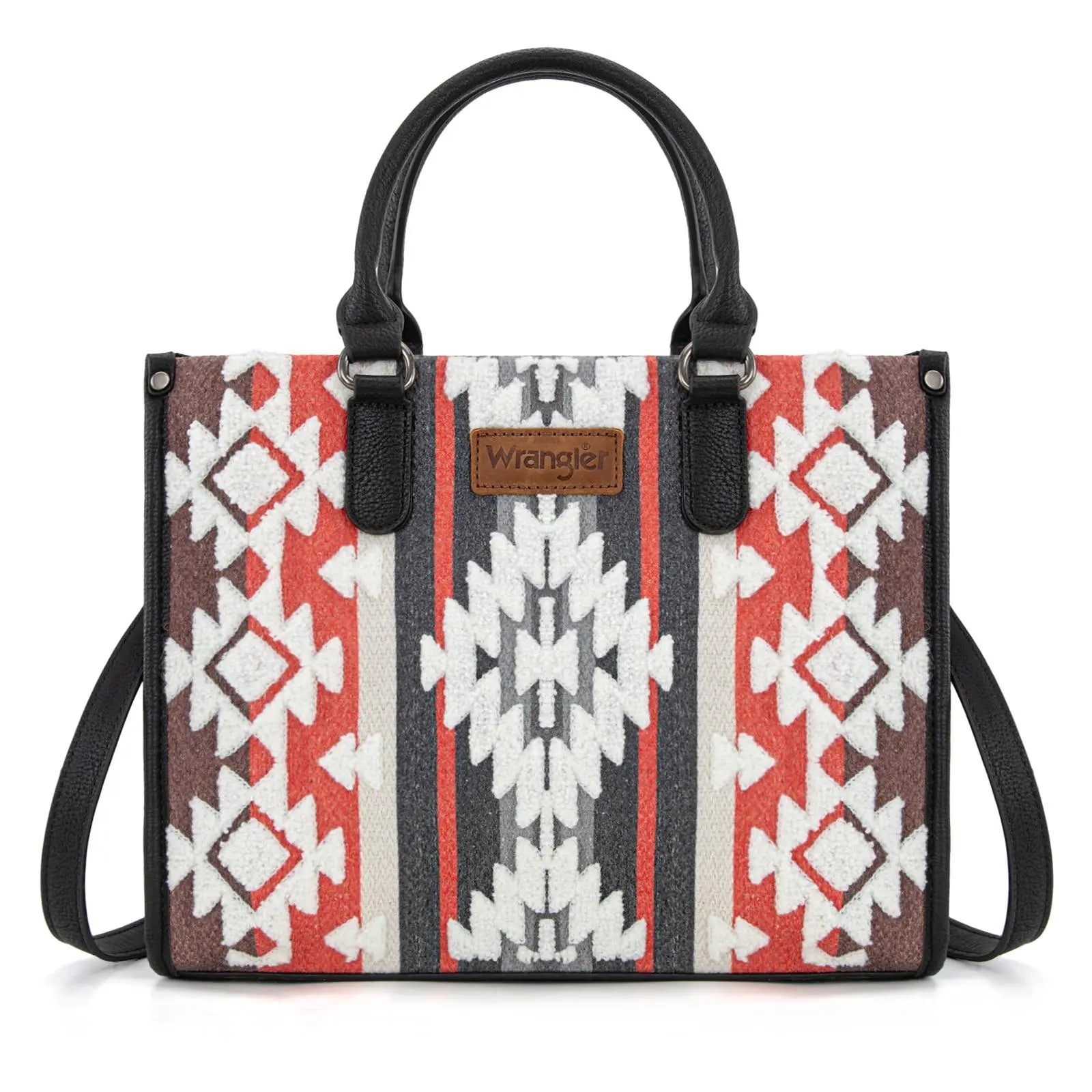 Wrangler Tote Bag for Women Large Purses and Handbags Aztec Top-Handle Bags