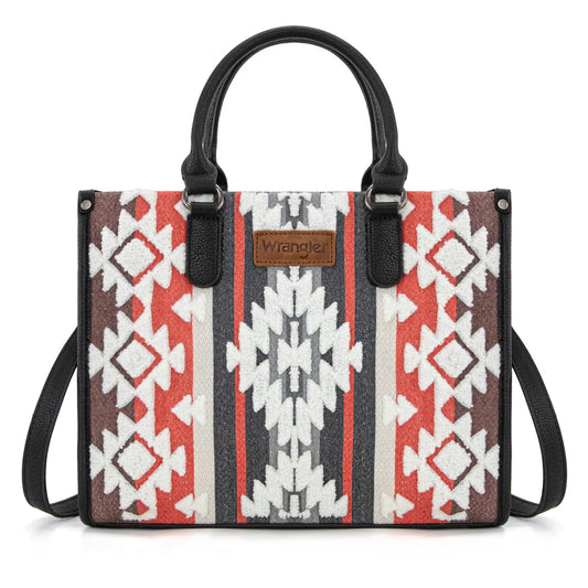 Wrangler Tote Bag for Women Large Purses and Handbags Aztec Top-Handle Bags