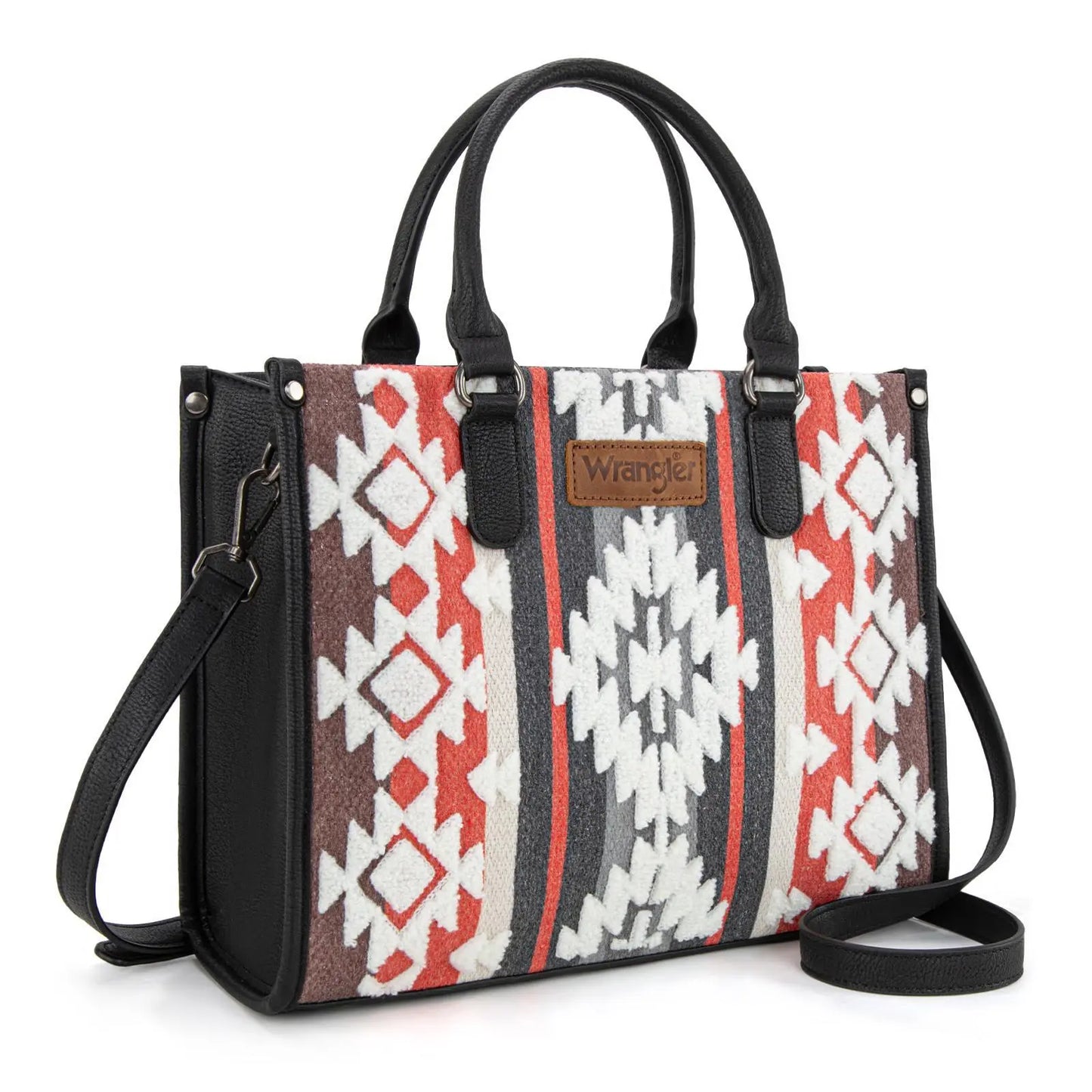 Wrangler Tote Bag for Women Large Purses and Handbags Aztec Top-Handle Bags