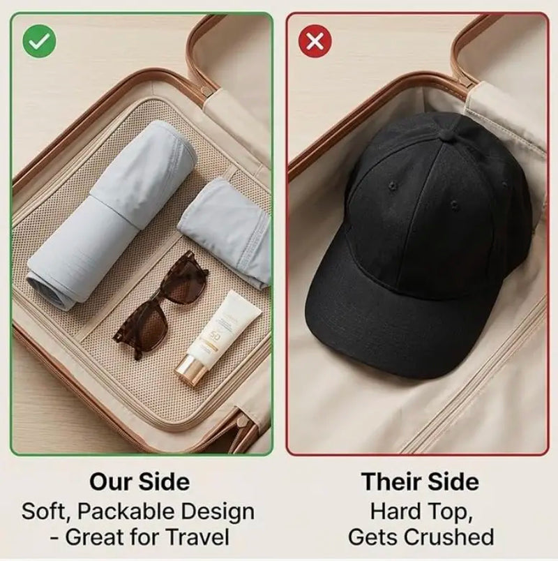 3-Pack of Spring/Summer Sun-Protective Baseball Caps, Unisex, Lightweight and Adjustable, Velcro Closure, Wide Brim, Suitable for All Seasons, Elastic Design.