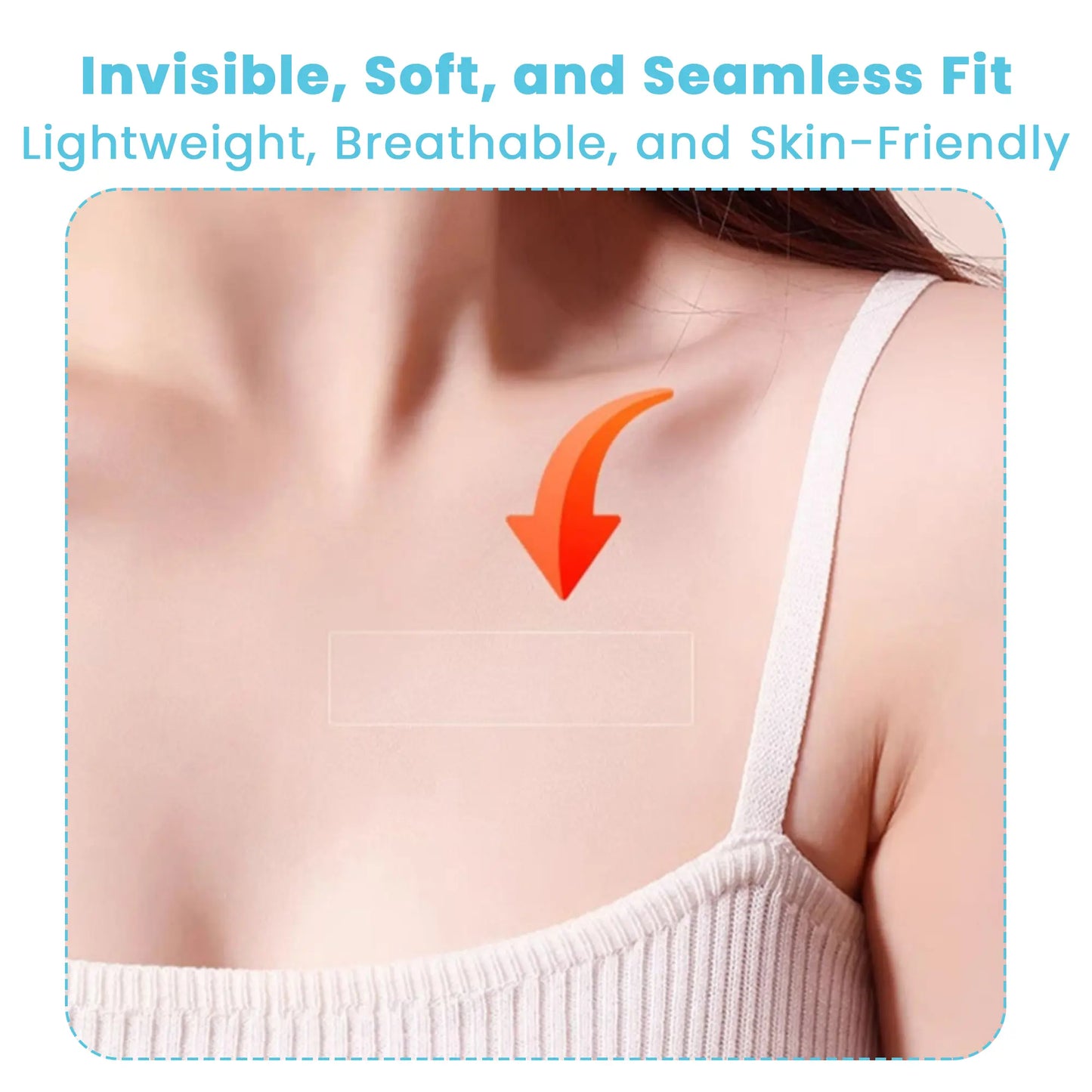 72 Counts Double Sided Fashion Tape for Women, Skin-Friendly Material, Safe for Sensitive Skin, Transparent, No Irritation