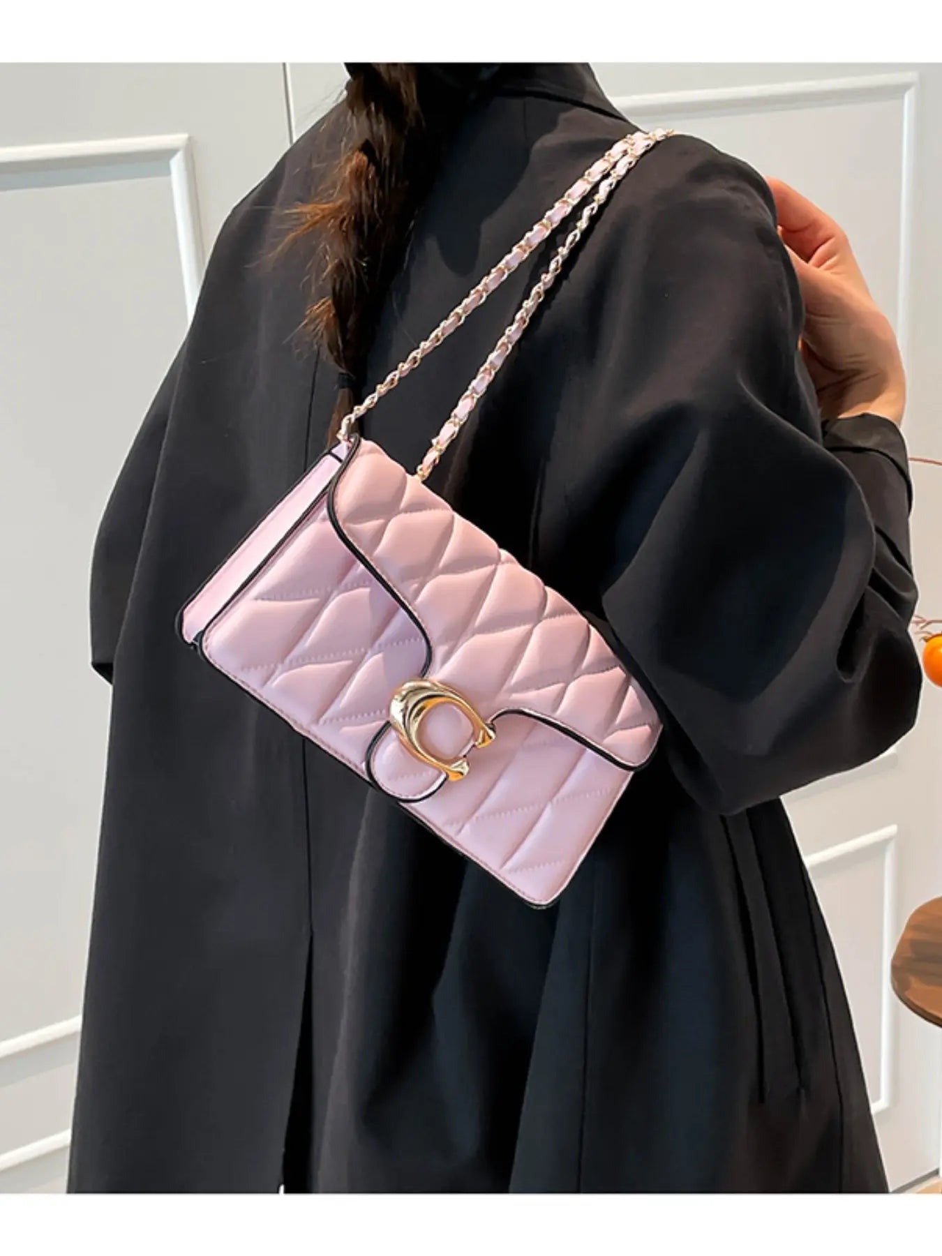 2026 New Fashion Clutch Bag, Small Luxury Rhombus Design, Lightweight Crossbody Shoulder Bag for Women, Trendy Underarm Bag, Casual Shoulder Bag, Crossbody Purse