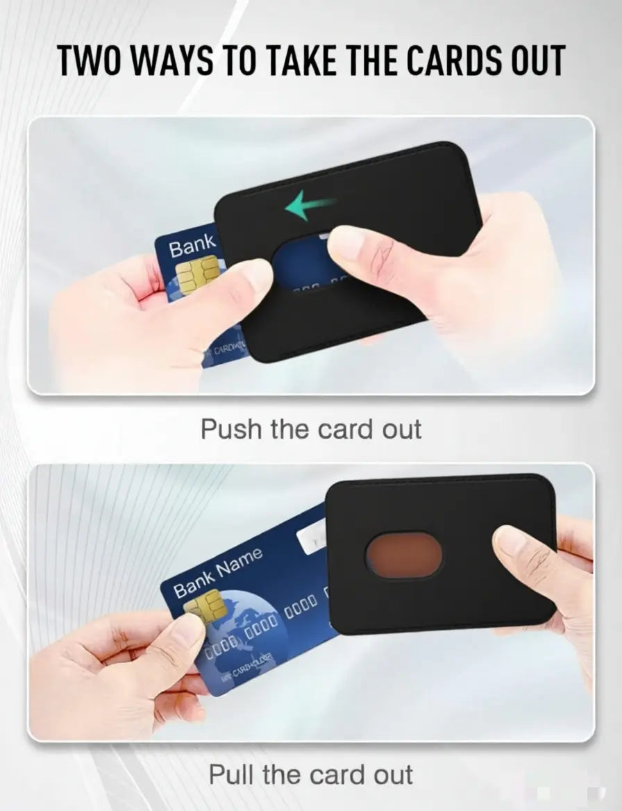 Minimalist Magnetic Phone Wallet, Suitable for Both Men and Women.Magsafe Wallet, Magnetic Ultra-Thin Phone Wallet, 3 Card Slots, Compatible with Iphone 17/16/15/14/13/12 Pro Max plus Air Series, Rfid-Blocking Synthetic Leather, Black