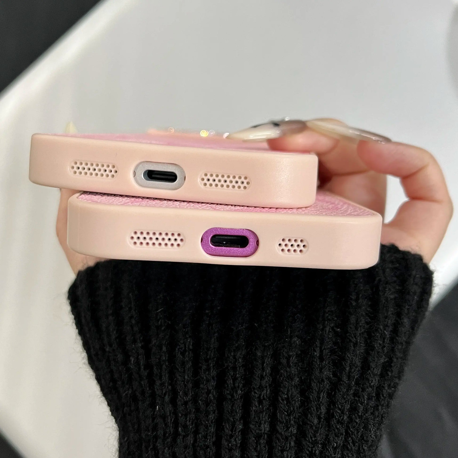 Suitable for Iphone 17，16, 15, 14, 13, 12, 11 Pro Max, High-End Leather Pattern Phone Case, Iphone 16 Plus, 15 plus Leather Phone Case for Both Boys and Girls, Shockproof Phone Case
