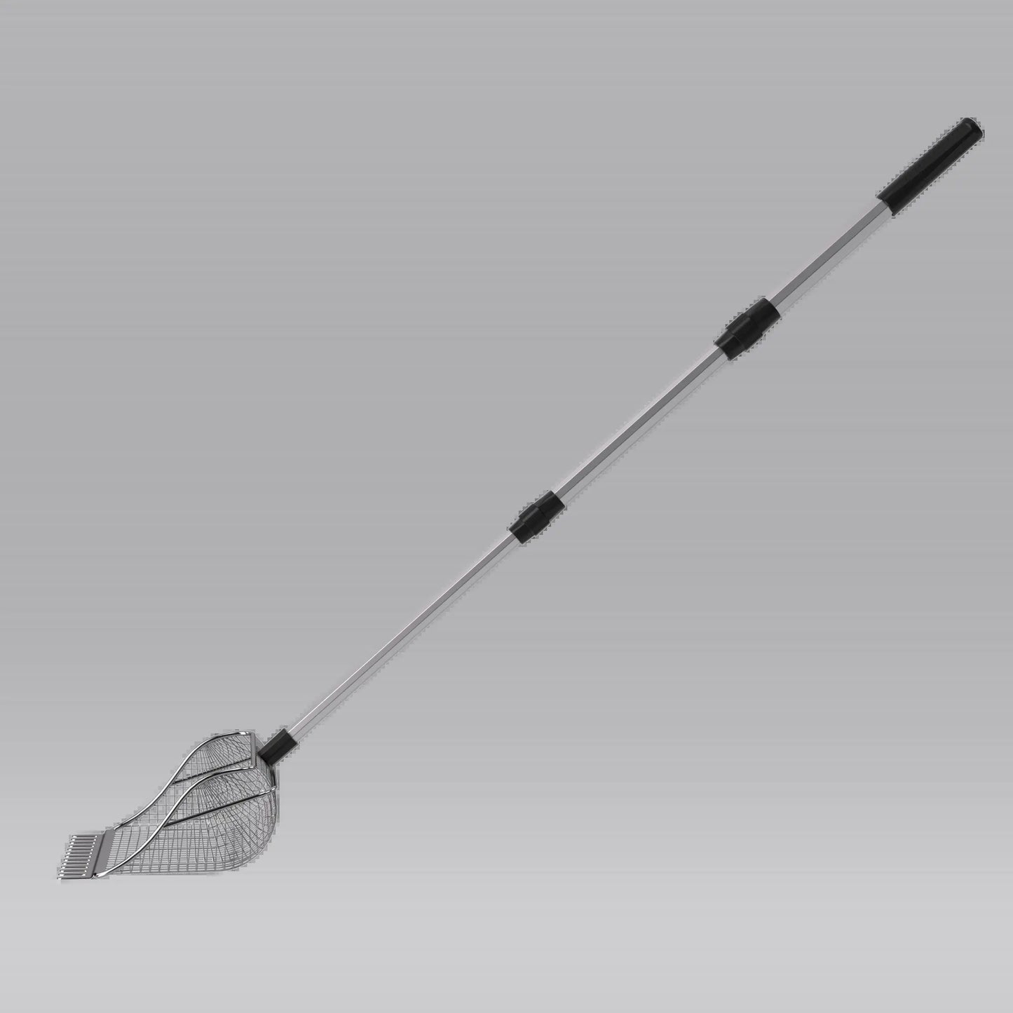Chicken Poop Scooper, Rake&Scoop 2-In-1,Adjustable Telescopic Less Weight Handle,Sifting Shovel Litter Scooper for Chick Poultry Waste Clean at Coop Home Backyard Farm