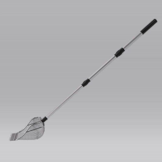 Chicken Poop Scooper, Rake&Scoop 2-In-1,Adjustable Telescopic Less Weight Handle,Sifting Shovel Litter Scooper for Chick Poultry Waste Clean at Coop Home Backyard Farm