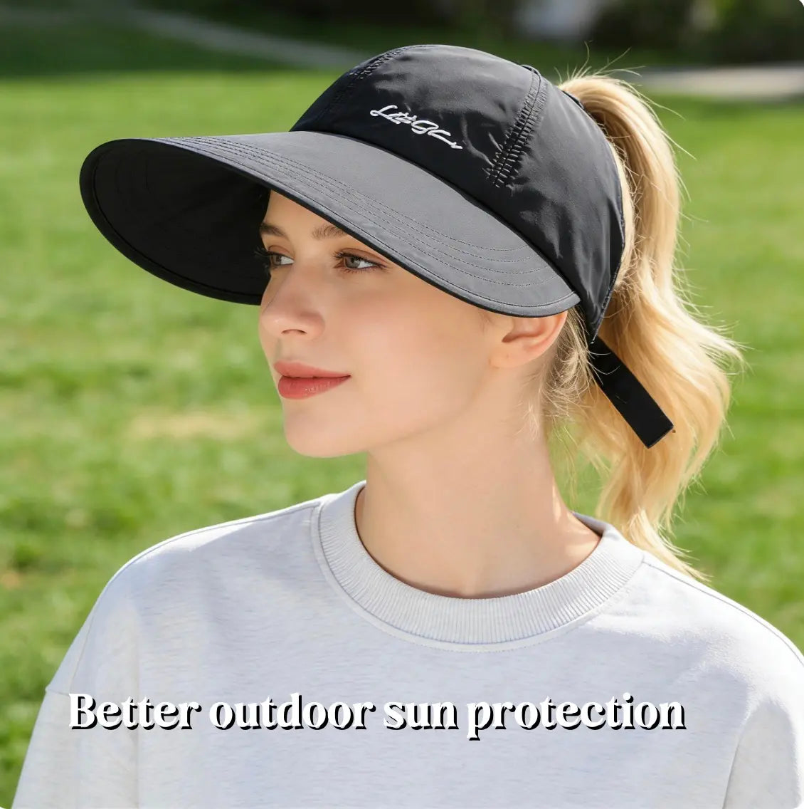 3-Pack of Spring/Summer Sun-Protective Baseball Caps, Unisex, Lightweight and Adjustable, Velcro Closure, Wide Brim, Suitable for All Seasons, Elastic Design.