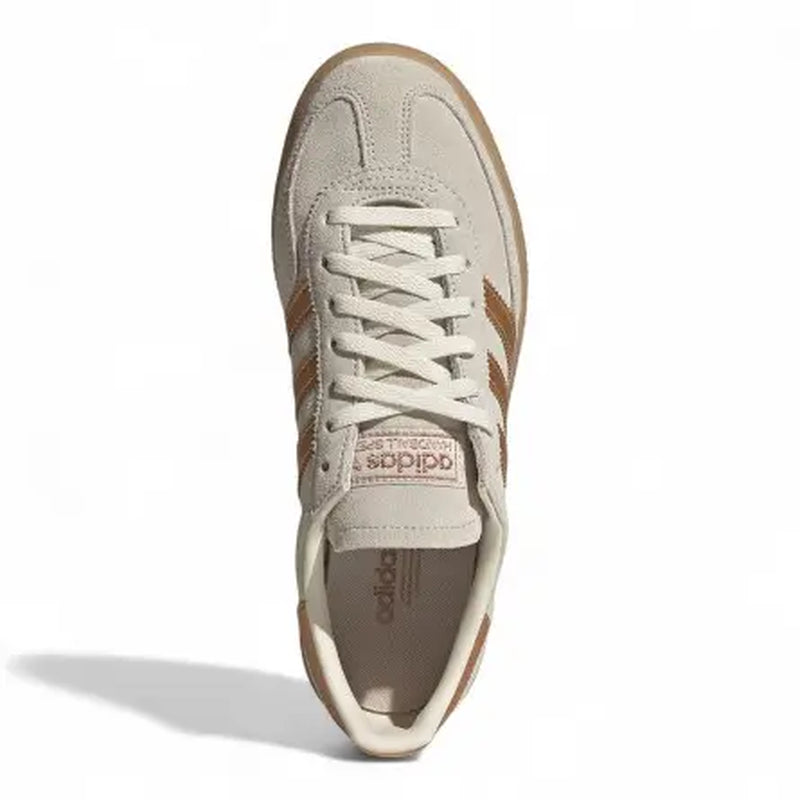 Adidas Women'S Handball Spezial Light Gold Sports Sneakers - Clear Brown, Cream White, Gum Colorway