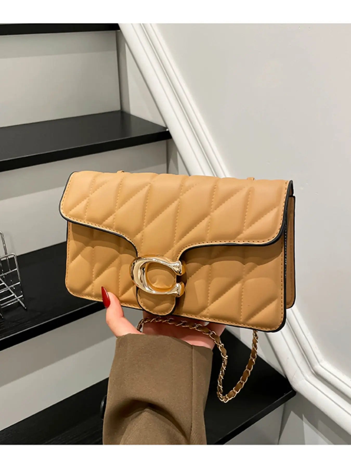 2026 New Fashion Clutch Bag, Small Luxury Rhombus Design, Lightweight Crossbody Shoulder Bag for Women, Trendy Underarm Bag, Casual Shoulder Bag, Crossbody Purse