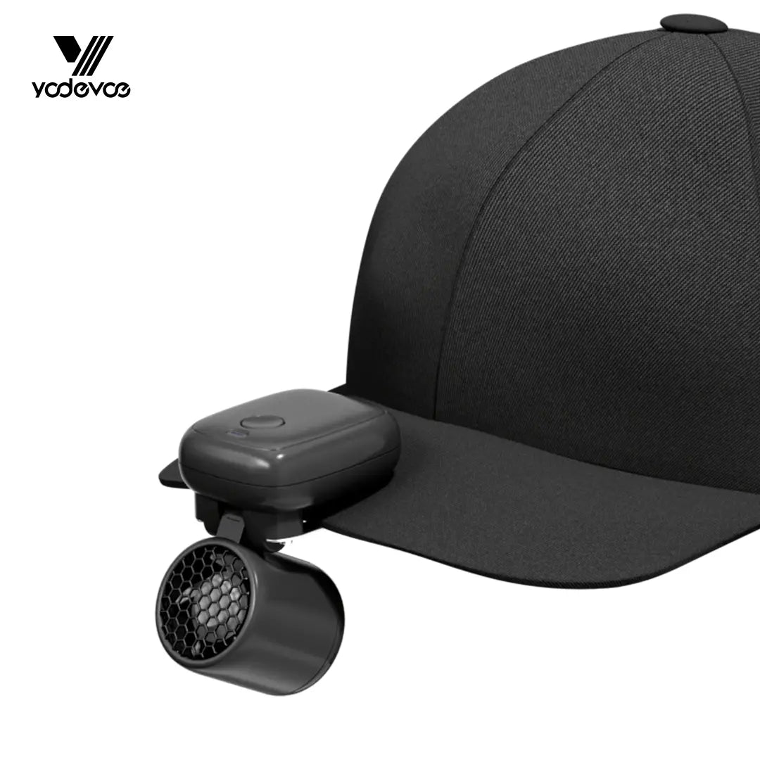 Yodevoe USB Rechargeable Handheld Fan, Portable Cooling Fan, 90° Adjustable Clip-On Fan, Mini and Compact, Suitable for Outdoor Sports and Travel.